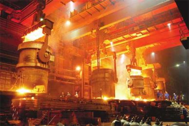 280 ton metalurgie Crane, naběračka zvedání jeřábem, obsazení režie jeřáb
